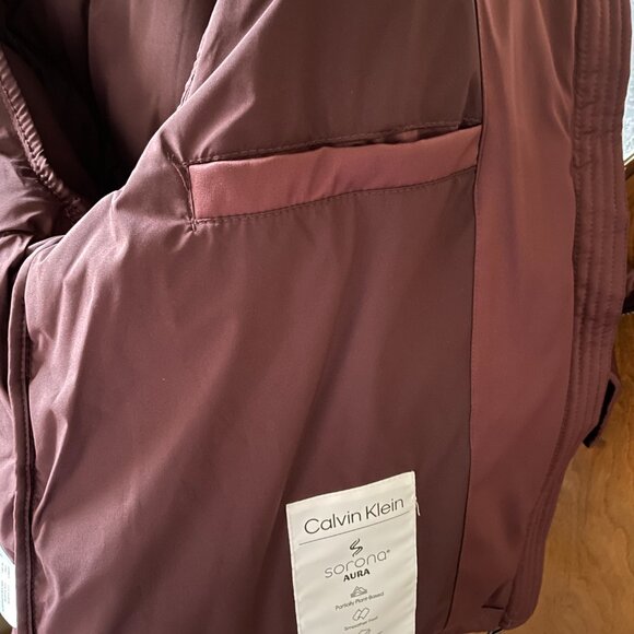 $300 Calvin Klein Sorona Aura Plant Based Quilted Puffer, Women's Size Large - Picture 12 of 16